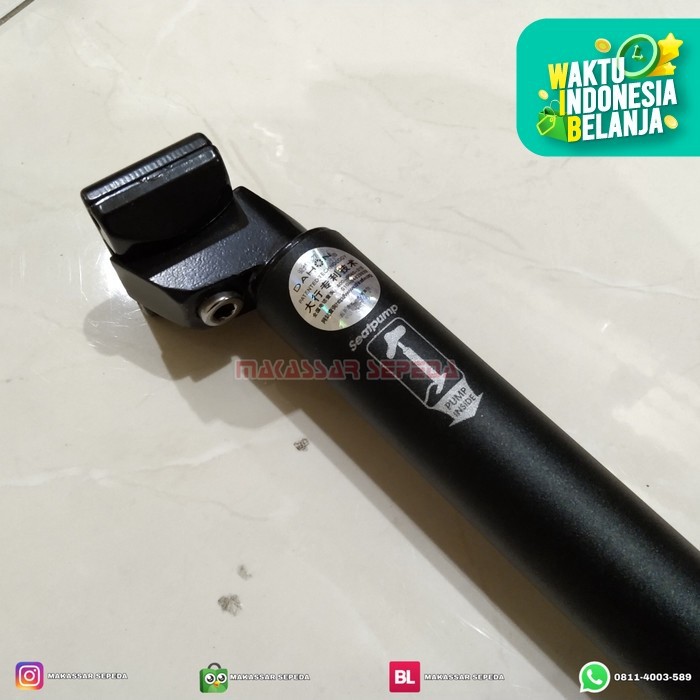 Jual SEATPOST SEPEDA MERK DAHON POMPA SIZE 33.9 Shopee Indonesia