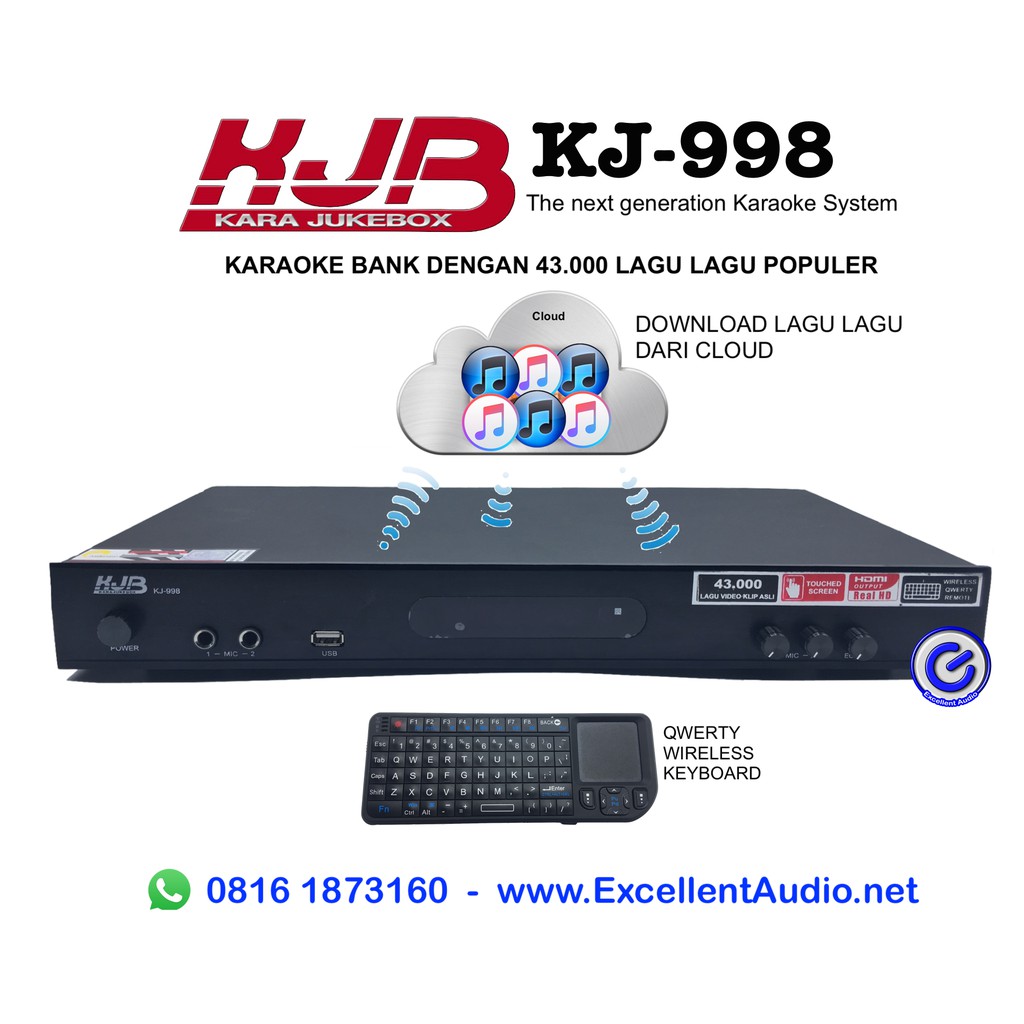 Jual Smart karaoke player KJB KJ998 with hard disk 2tb Shopee Indonesia