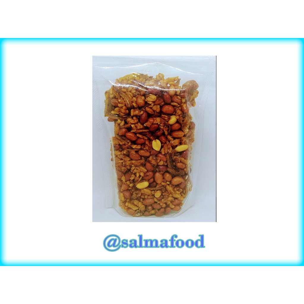 Jual Kering Orek Tempe Teri Kacang Balado 100 Gram Terhemat Shopee