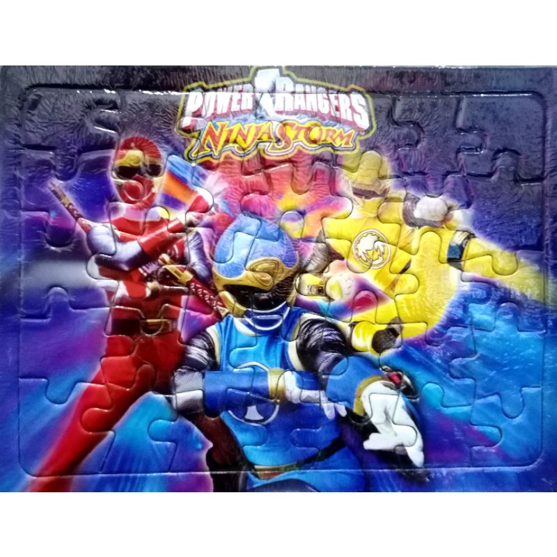 Jual Puzzle Power Ranger Ukuran Kecil Bahan Karton Tebal | Shopee Indonesia