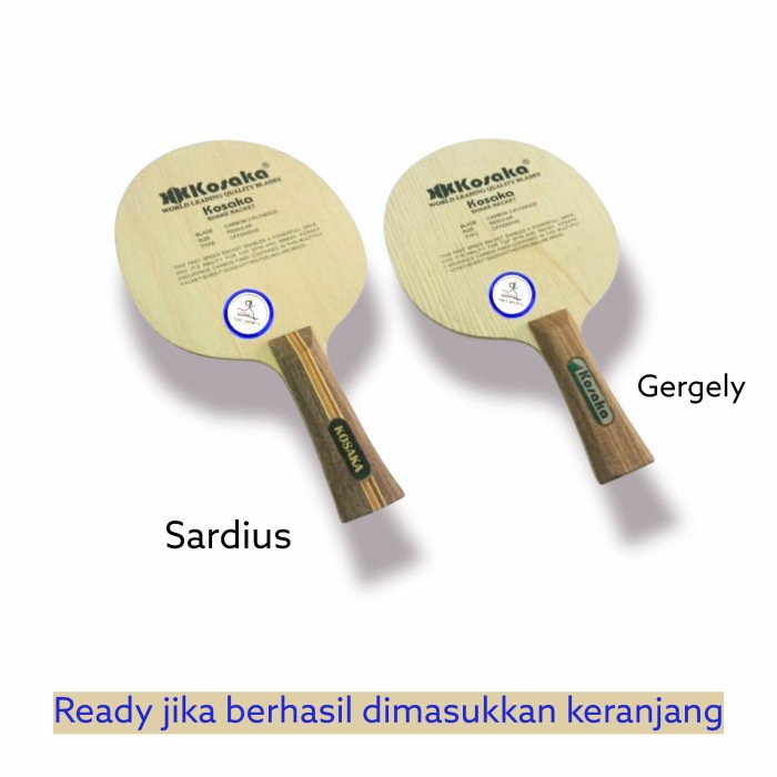 Jual DM Kayu / Blade Bat / Bet Ping pong / Tenis Meja Kosaka Carbon ...