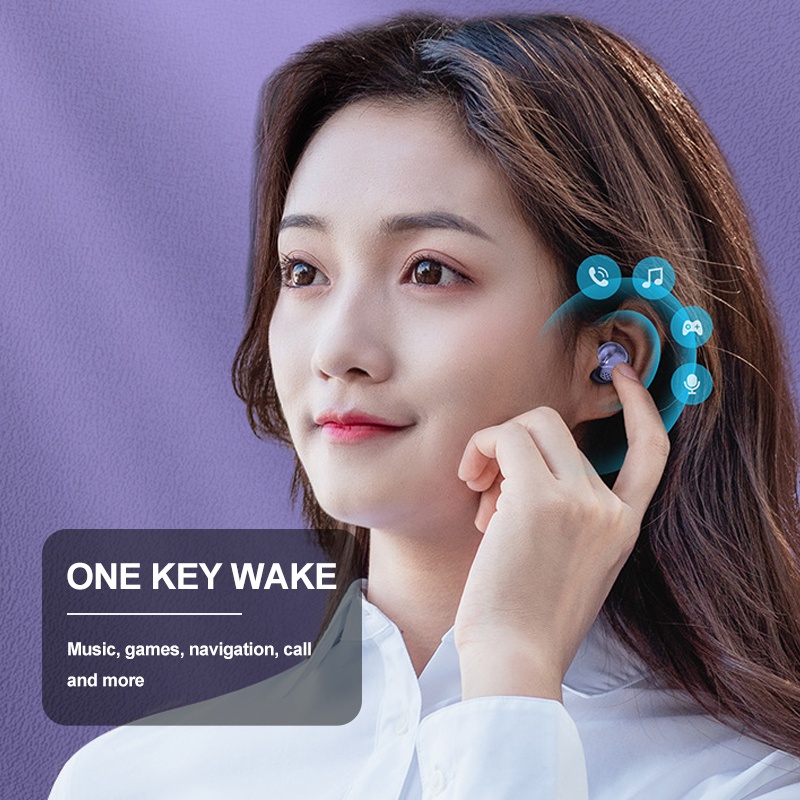Jual YOOGOO Wireless Bluetooth Earphone Mini Earbuds TWS Noise ...