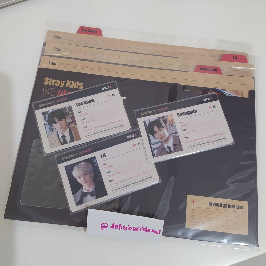 Jual STRAY KIDS SKZ-X 1st Fanmeeting ID File Set #LoveStay Lee Know ...