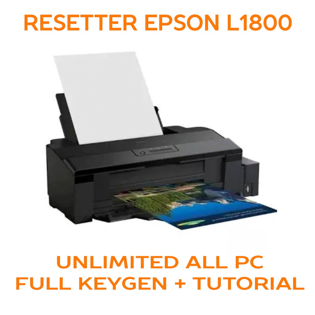 Jual Resetter Epson L1800 A3 Adjustment Program Shopee Indonesia 1282