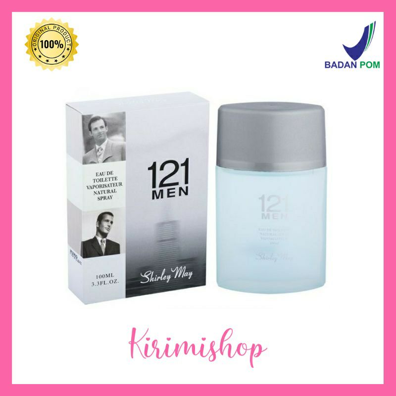 Jual Shirley May 121 Men EDT 100 ML Original Shopee Indonesia