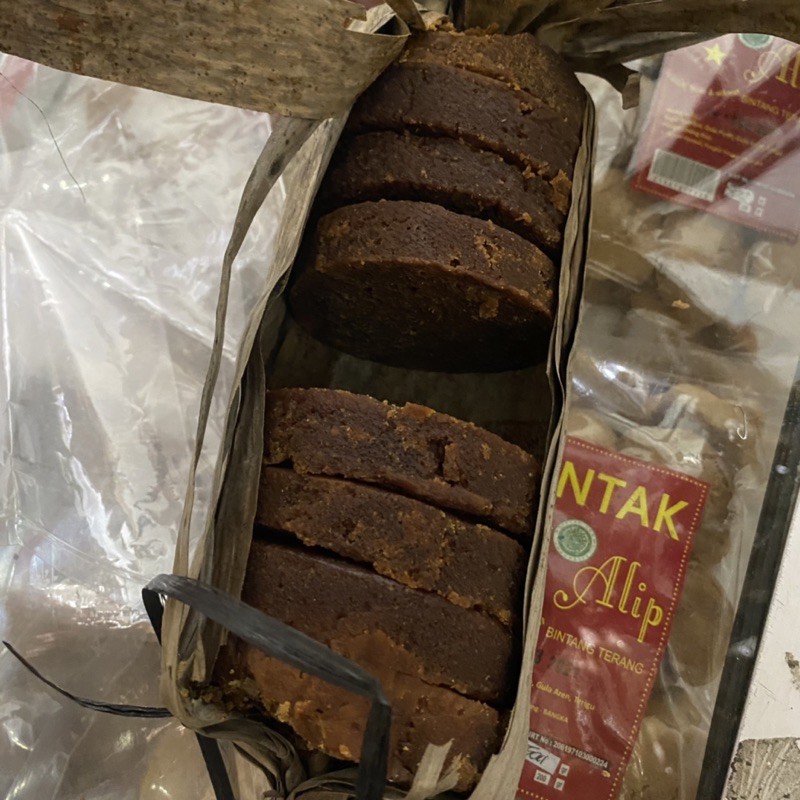 Jual Gula Merah Bangka - Gule Kabung Bangka Asli Daun isi 10 Keping ...
