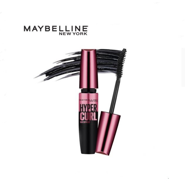 Jual Maybelline Volum Express Hypercurl Mascara - Black [Mascara ...