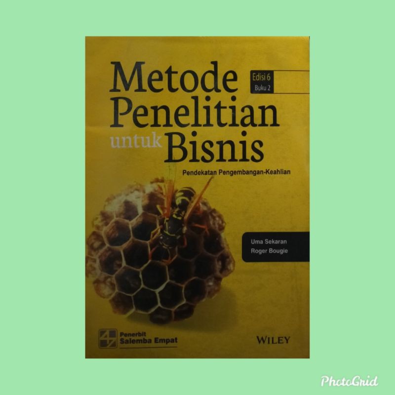 Jual BUKU METODE PENELITIAN UNTUK BISNIS JILID 2 BY UMAR | Shopee Indonesia