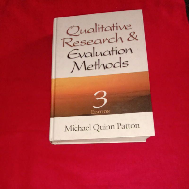 patton qualitative research and evaluation methods 3rd edition pdf