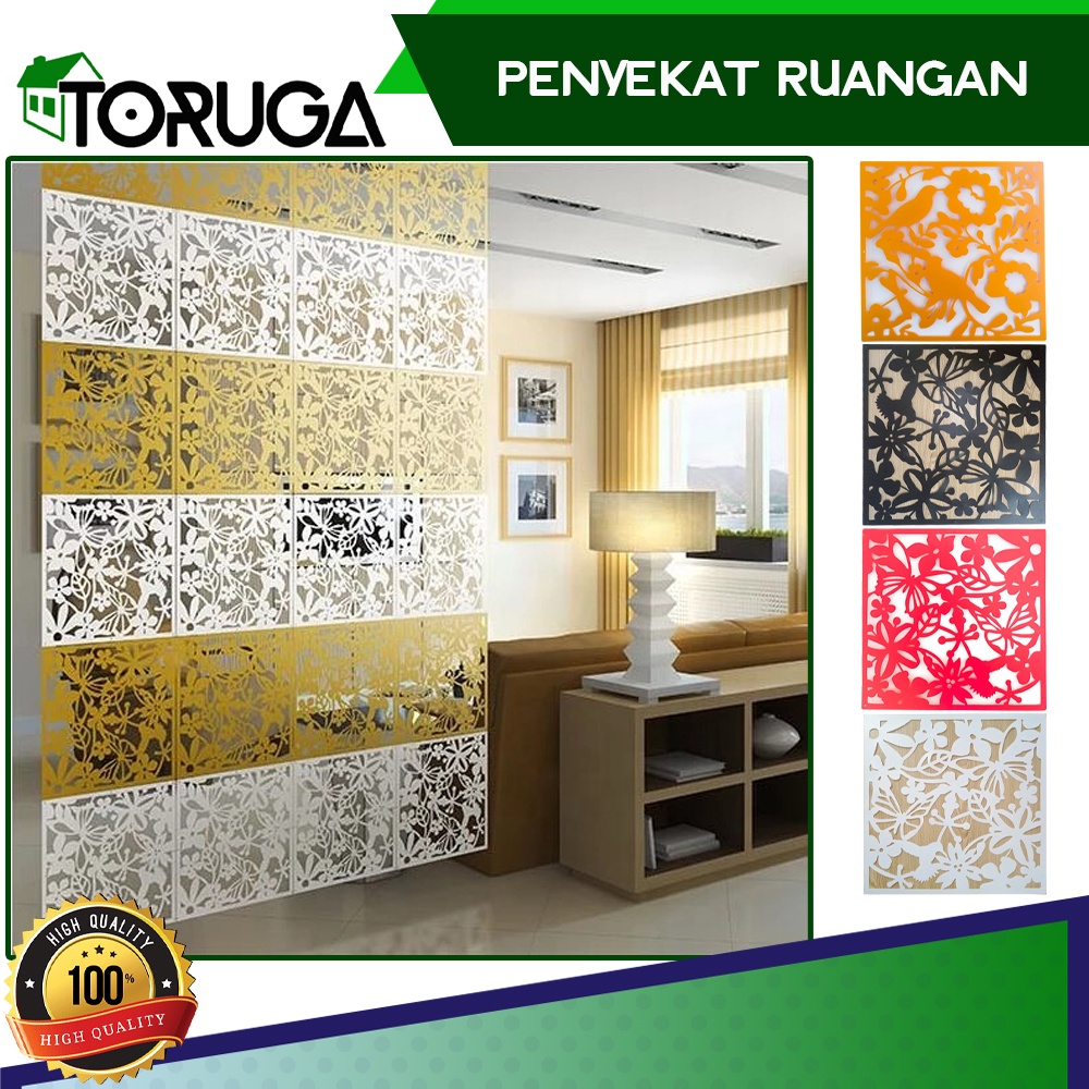 Jual Penyekat Ruangan Vintage 3D PVC Tirai Gantung Dekorasi Penghalang ...