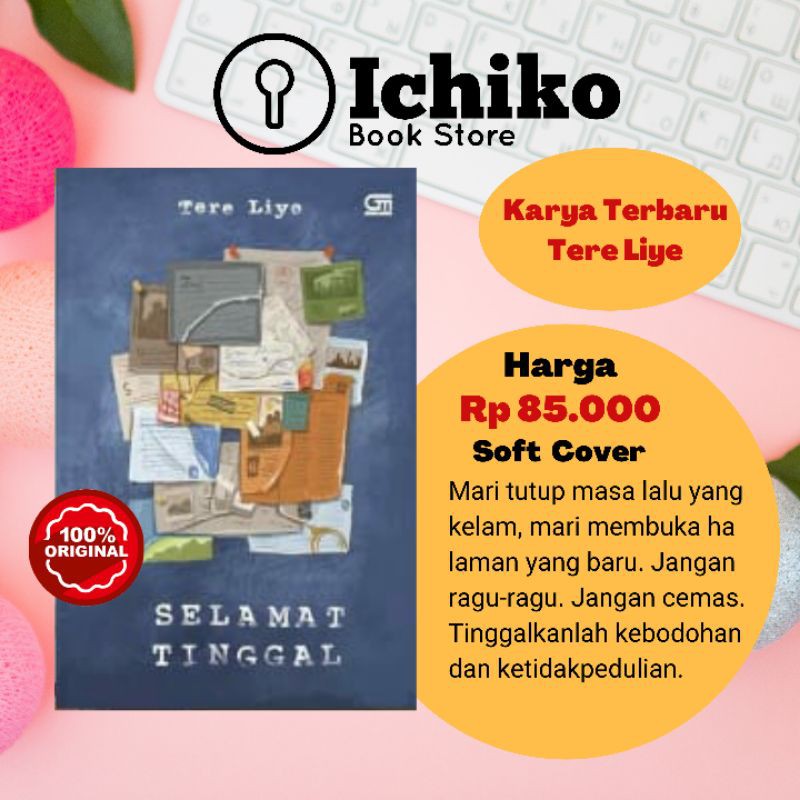 Selamat Tinggal Tere Liye scene of protagonist in bookstore