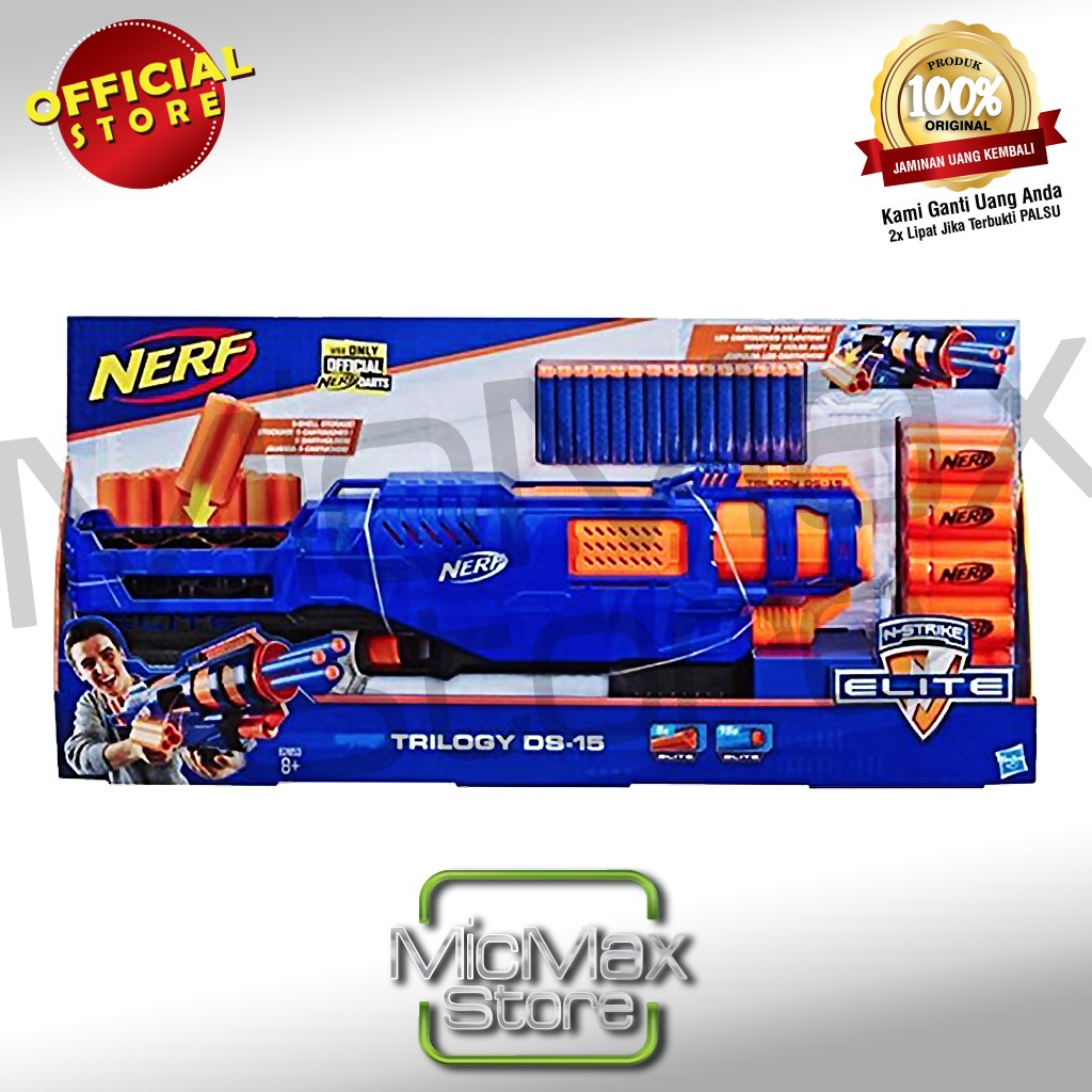 Jual Nerf Nstrike Elite Trilogy DS15 DS 15 Not Infinus Not Titan ...