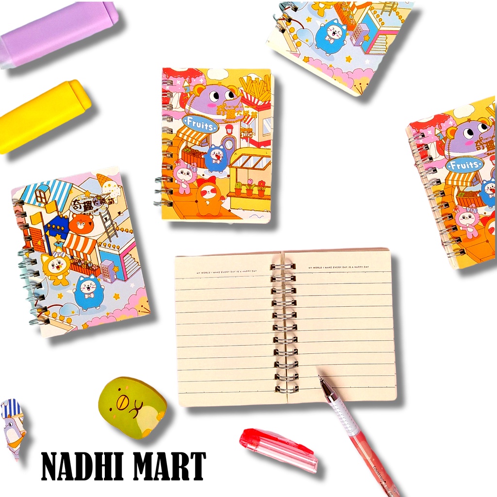 Jual NOTEBOOK A7 SPIRAL 666 80 LEMBAR | Shopee Indonesia