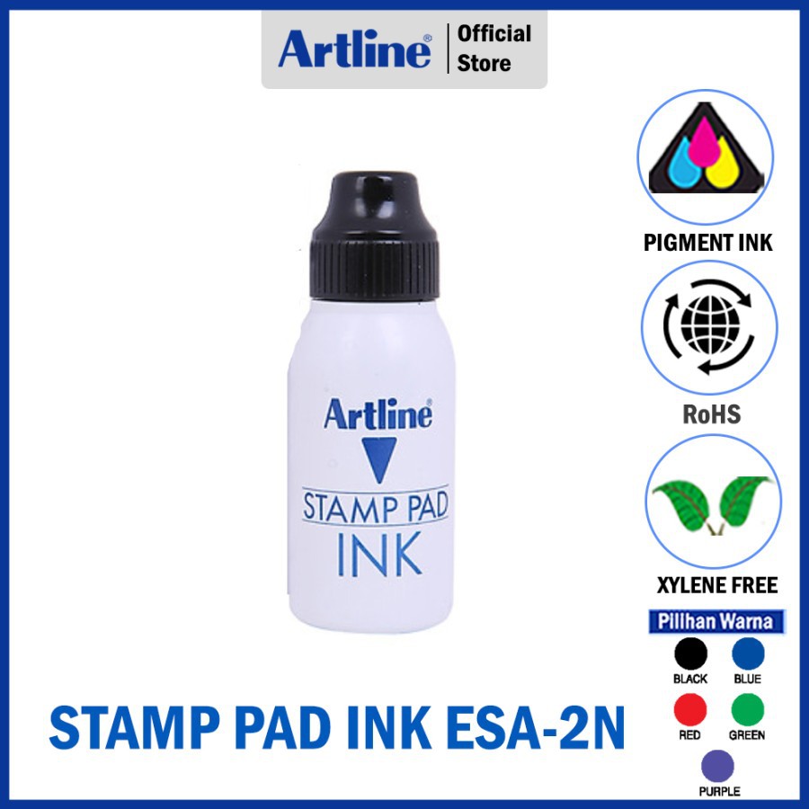 Jual TINTA ARTLINE STAMP PAD INK 50ML ESA2N Shopee Indonesia