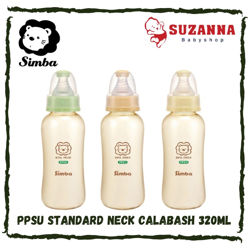 Jual Suzanna babyshop - Simba PPSU Standar Calabash Neck Feeding Bottle ...