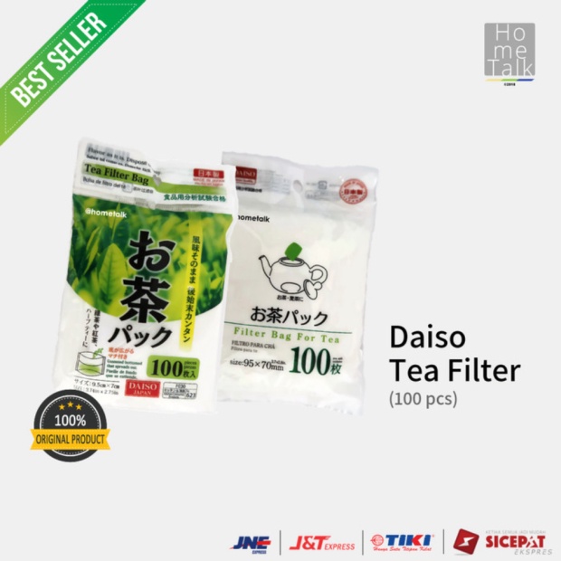 Jual Unik Daiso Filter Teh Saringan Teh Tea Filter Bag Limited