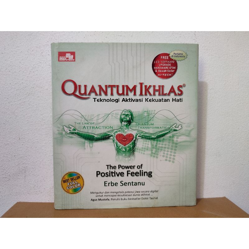 Jual Buku quantum ikhlas teknologi aktivasi kekuatan hati Shopee