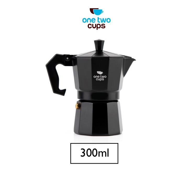 Jual One Two Cups Espresso Coffee Maker Moka Pot Filter 300ml 6 Cups - JF11  - Jakarta Pusat - Jak Supplier And Roastery