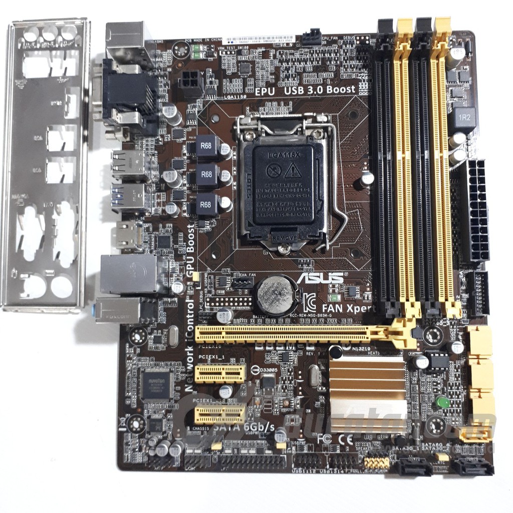 Jual Motherboard ASUS B85M-G Haswell Micro ATX | Shopee Indonesia