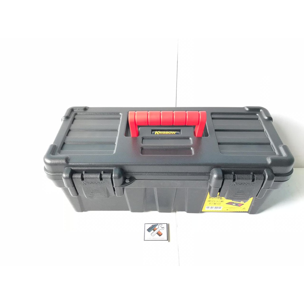 Jual KOTAK PERKAKAS MINI PORTABLE TOOLBOX TRAY TOOL BOX 2 SUSUN SLIM ...
