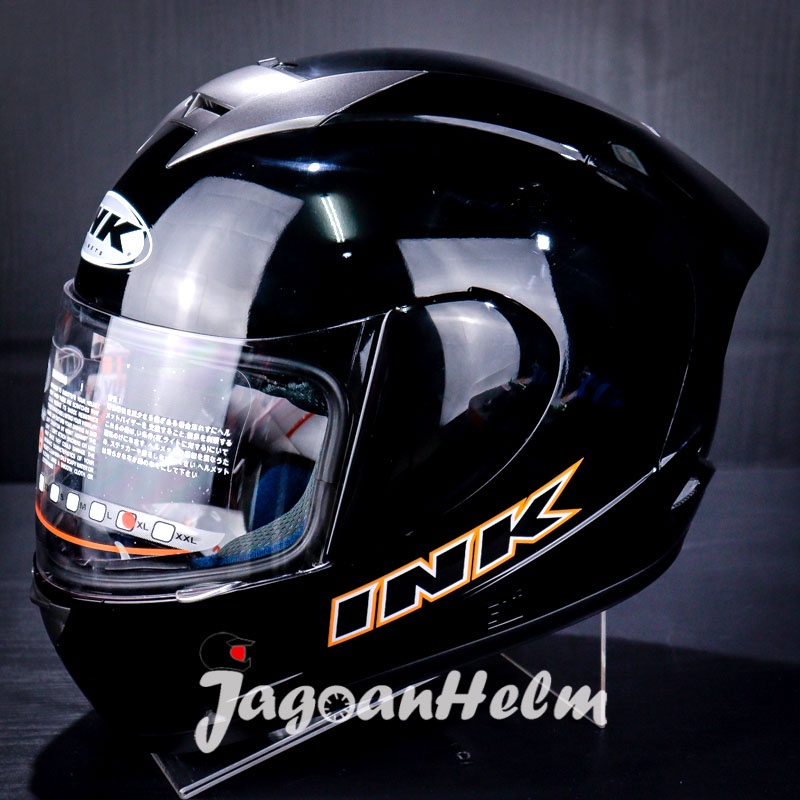 Jual INK Helm CL-MAX SOLID | BLACK | Helmet Original Solid CLMAX ...