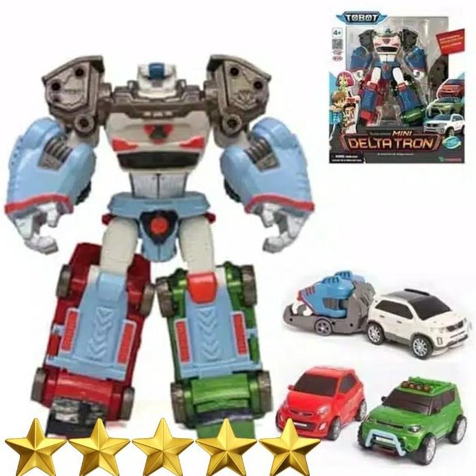 Jual Tobot Deltatron Kombinasi 3 Pcs Kw Mainan Robot Transformers ...