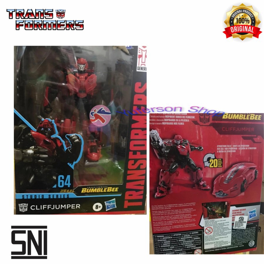 Jual Transformers Studio Series 64 CLIFFJUMPER | Shopee Indonesia
