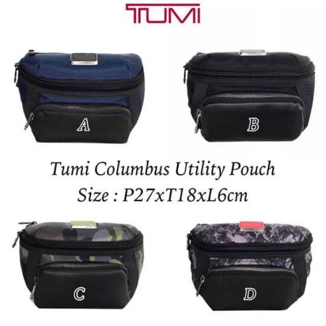 Jual Tumi Columbus Utility Pouch Shopee Indonesia