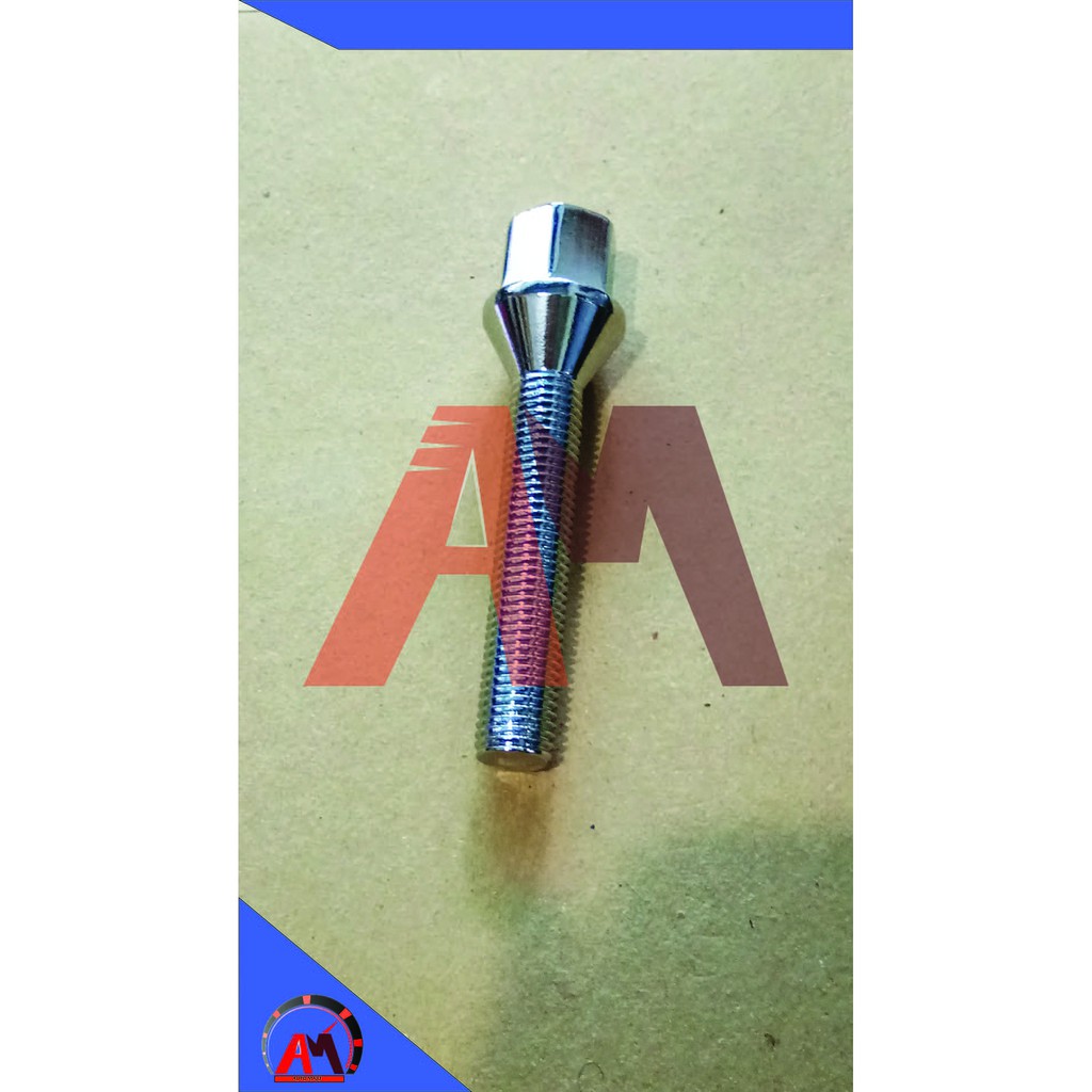 Jual Mur Baut Roda Mercedes Benz 14 x 1.5 60mm Mur Baut Roda Velg Mercy ...