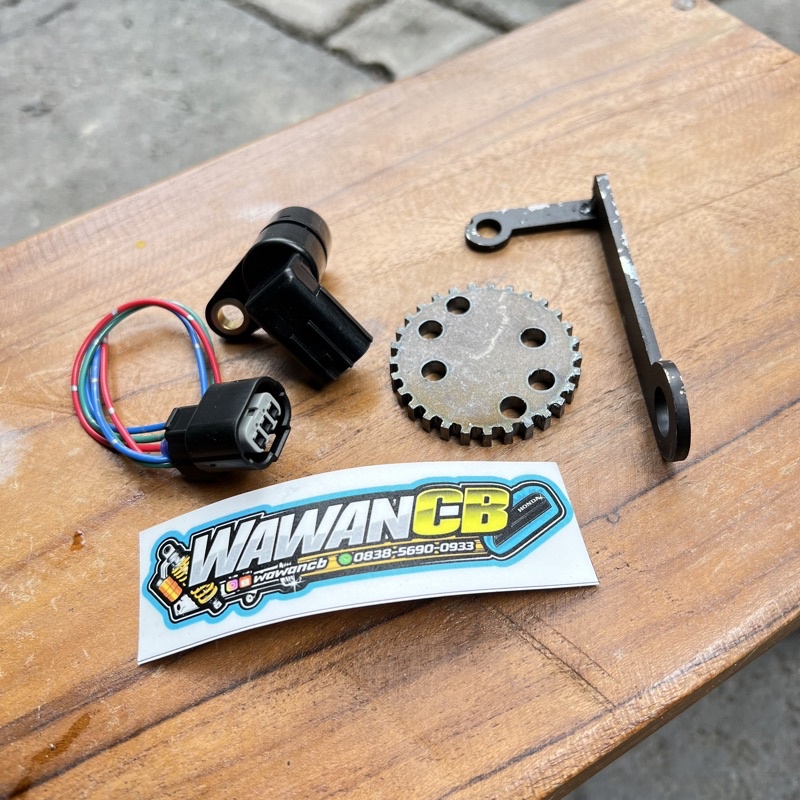 Jual Soket Sensor Kecepatan Dan Rotor Speed Spidometer Ninja Mono Spido Vixion Nvl Shopee