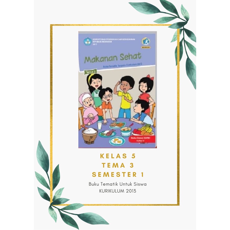 Jual Buku Siswa Kelas 5 SD Tema 3 | Shopee Indonesia