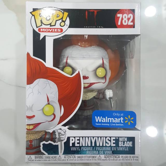 Jual Funko POP! IT: Chapter Two 2 - Pennywise with Blade (Walmart ...