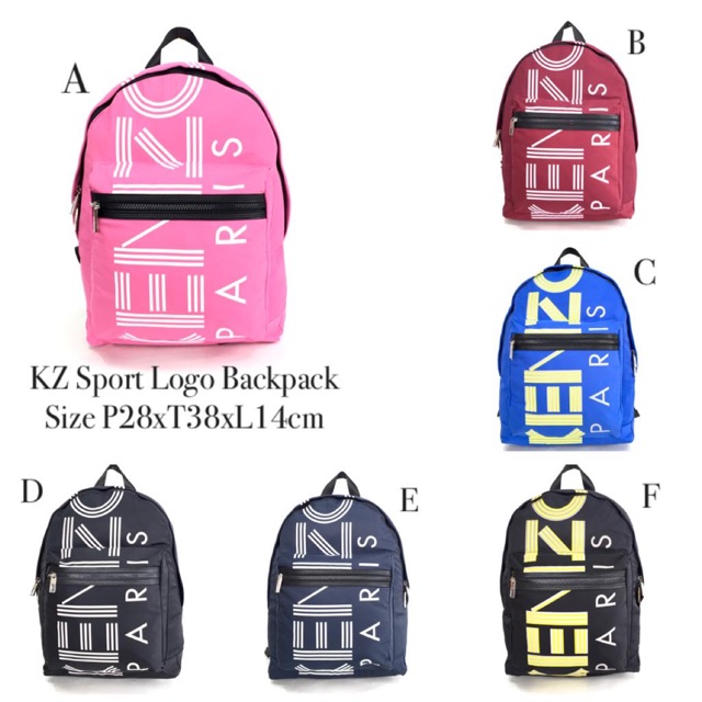 Jual kenzo outlet backpack