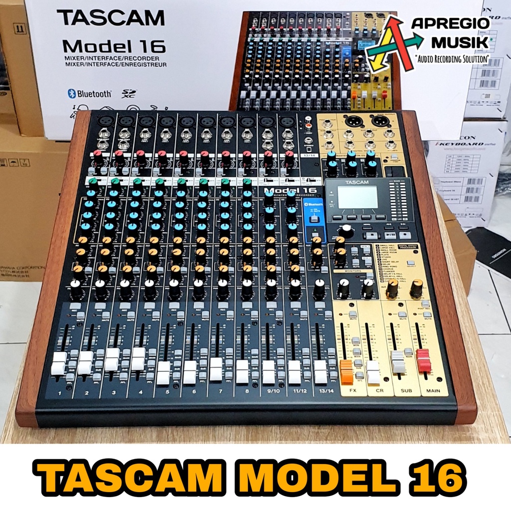 Jual TASCAM MODEL 16 channel Analog Mixer and Multitrack Recording ...