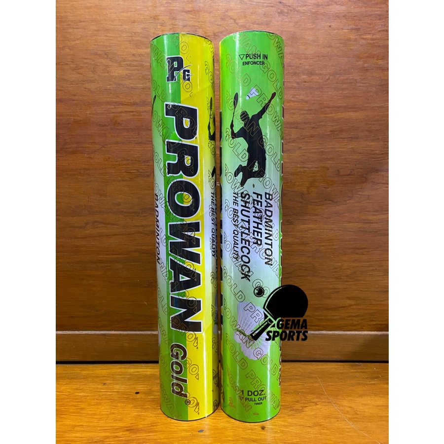 Jual Shuttlecock Kok Badminton PROWAN GOLD 78 | Shopee Indonesia