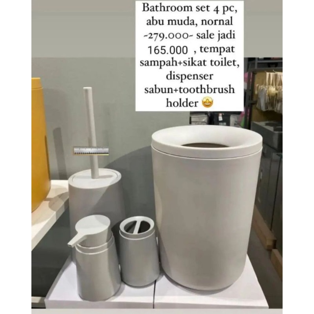 Jual INFORMA SALE!! Bathroom Set/Peralatan Kamar Mandi | Shopee Indonesia