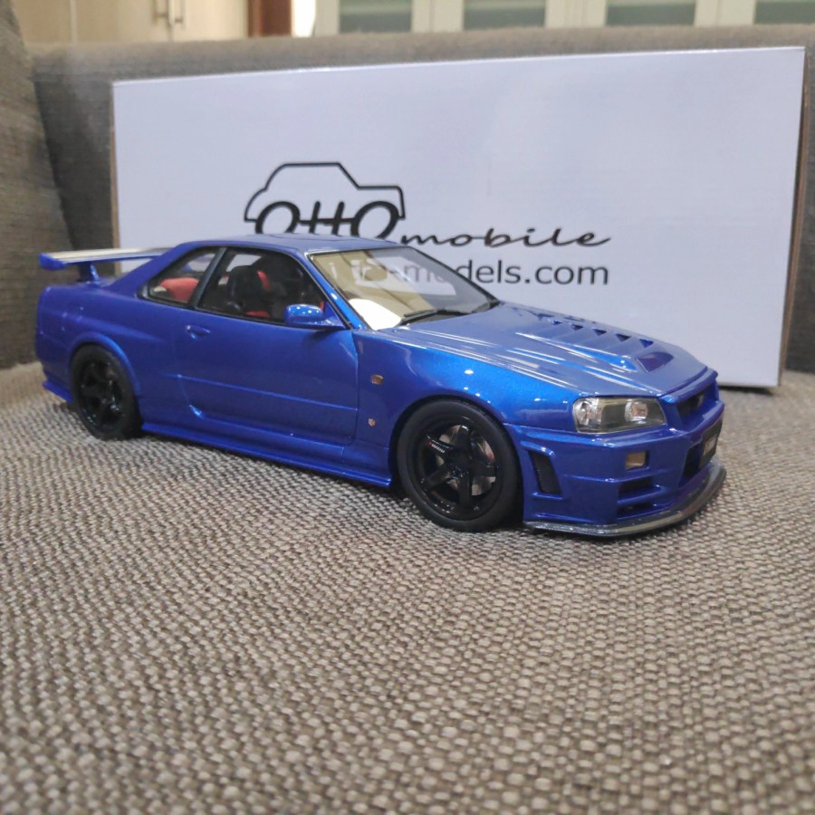 Otto 1:18 Nissan Skyline GT-R R34 Mine's HK Limited 300 pcs