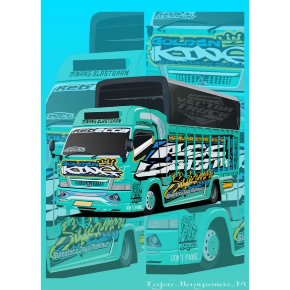 Jual sticker truck decal custom | Shopee Indonesia