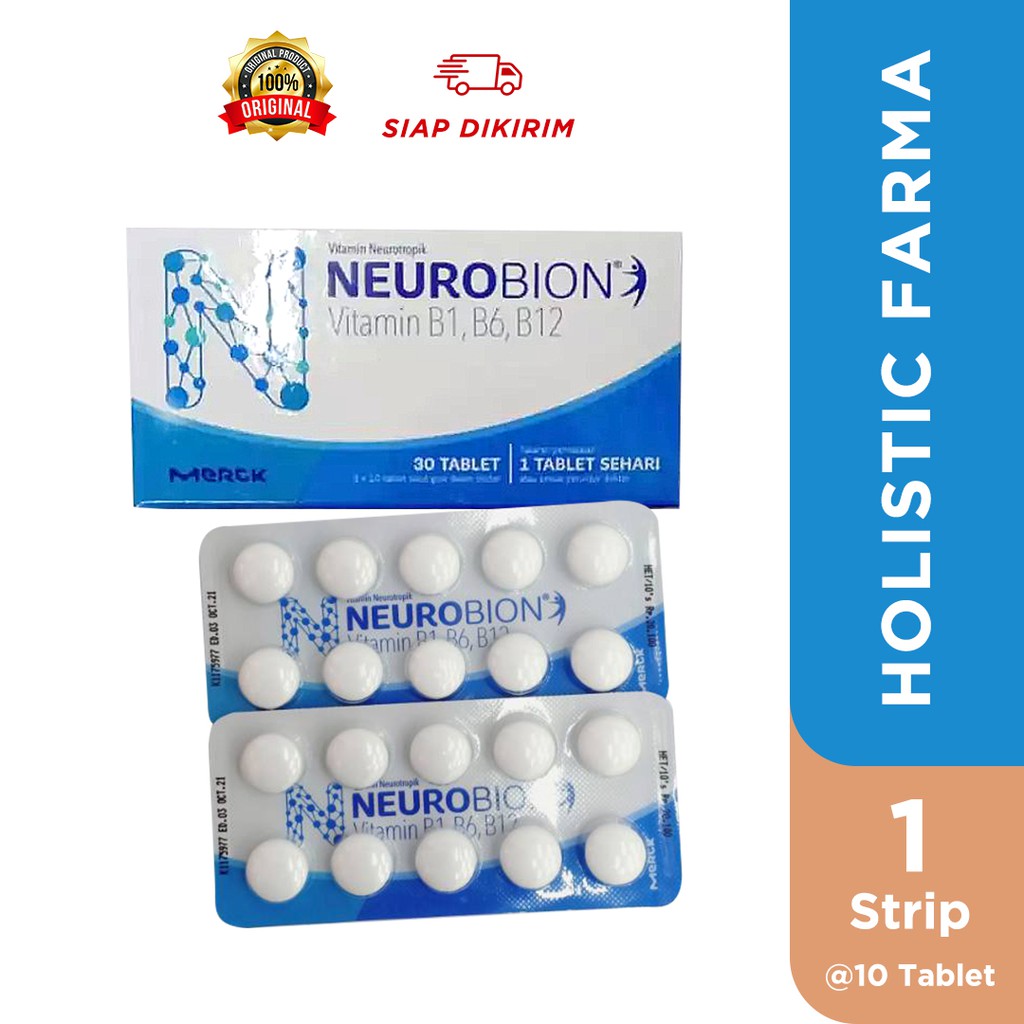 Jual Neurobion Putih 1 Strip Isi 10 Tablet | Shopee Indonesia