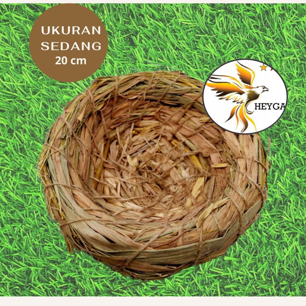 Jual SERAT JERAMI SUSUH SARANG TEMPAT TELUR BURUNG LOVEBIRD KENARI SIZE ...