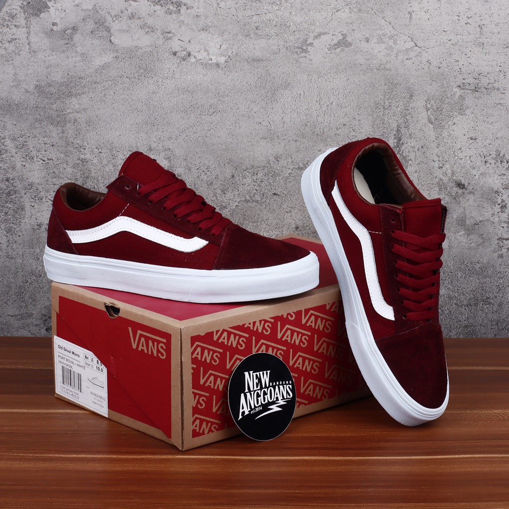 Vans old skool outlet red mono