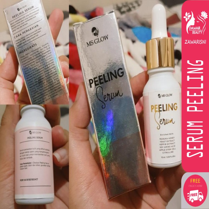 Jual SERUM PEELING MS GLOW / MSGLOW SERUM MEMBUANG SEL KULIT MATI WAJAH ...