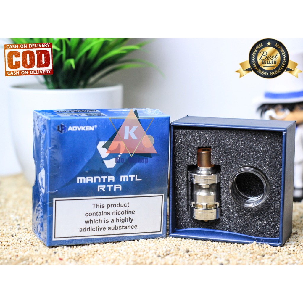 Jual TABUNG TANK RTA MANTA MTL type 24mm | Shopee Indonesia