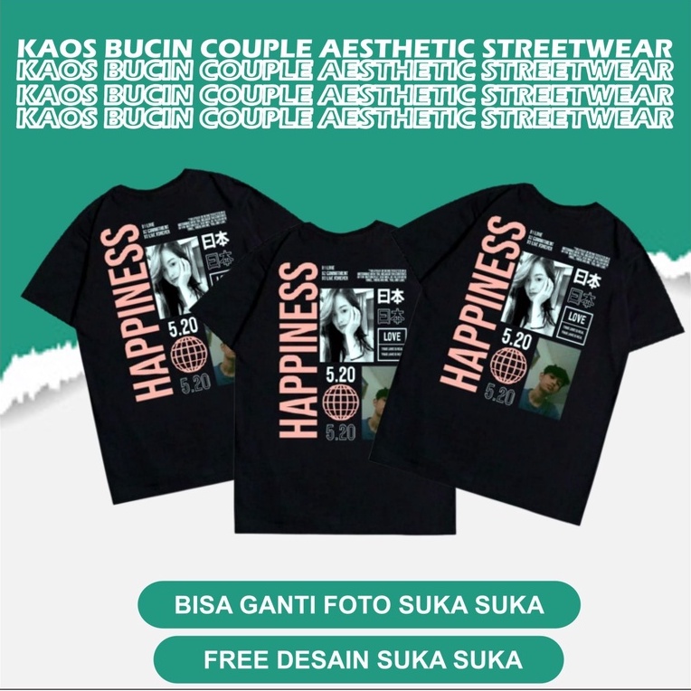 Jual Kaos Bucin Viral Aesthetic Custom Foto Kaos Bucin Ilusi Streetwear