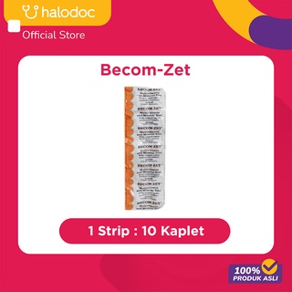 Jual Becom-Zet 10 Kaplet | Shopee Indonesia