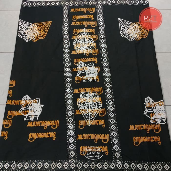 Jual sarung batik cap asli wayang edition | Shopee Indonesia