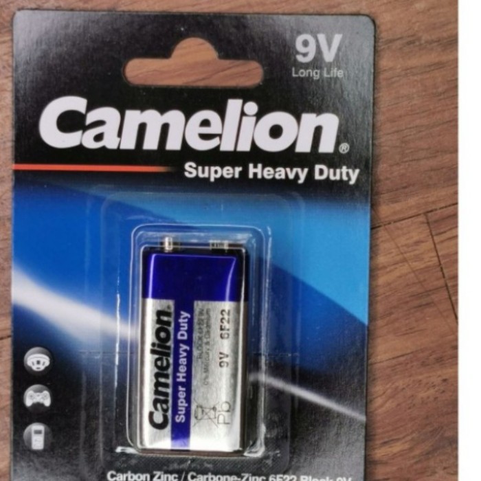 9V-Block Battery Camelion Zinc / Coal 9,0 Volt Block Battery 9 V Block Battery E - Foto 9