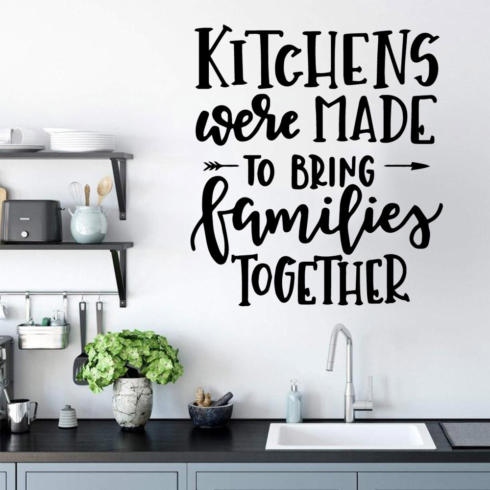 Jual Stiker Dinding Dapur Romantic kitchen Decal Removable Vinyl Mural ...