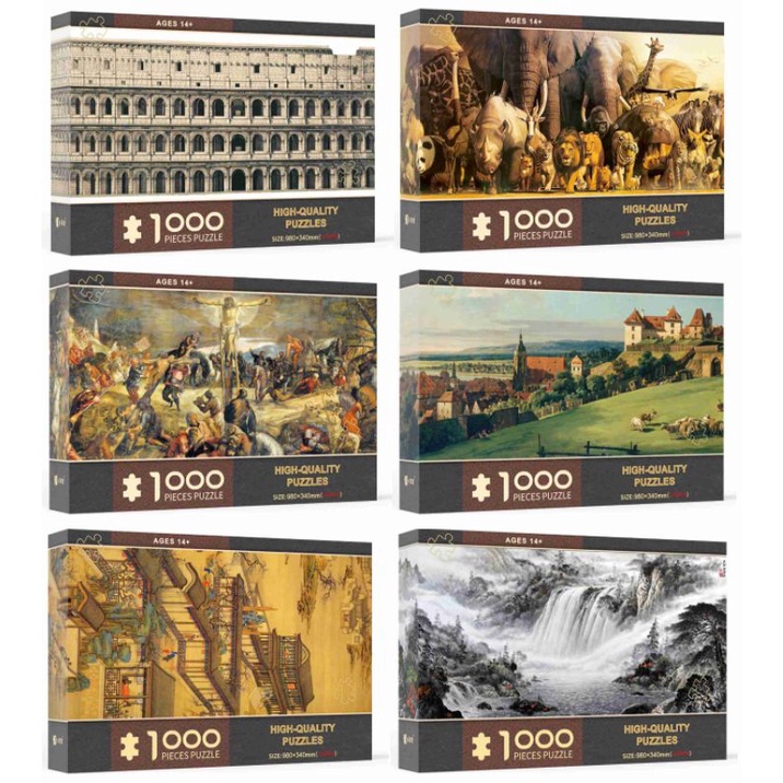 Puzzle panorama 1000 - Jeux & Jouets