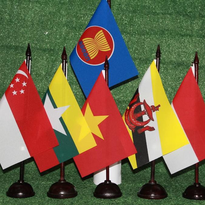 Jual Paket Asean Bendera Untuk An Meja Negara Anggota Asean Shopee Indonesia